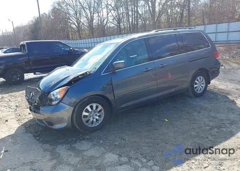 2008 Honda Odyssey Ex-L from USA, damaged, VIN 5FNRL38618B088689
